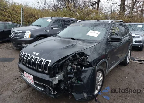 2014 Jeep Cherokee Limited из США, поврежденный, VIN 1C4PJMDS5EW211052